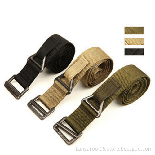 Man 2016 Duty Nylon Tactical Belt With Metal Buckles
